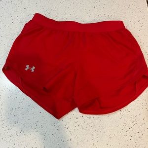 Underarmour XS shorts red